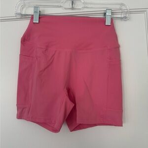 Vibrant Pink Women's Bike Shorts